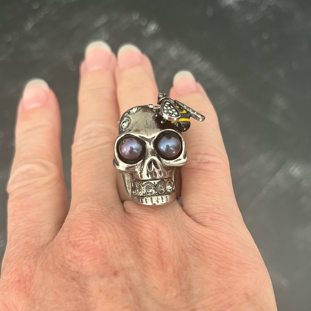 Alexander McQueen Skull Ring